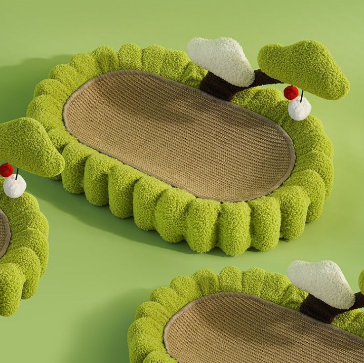 Katzenparadies: Sisal-Kratzbaum mit Lounge und Schlafplatz