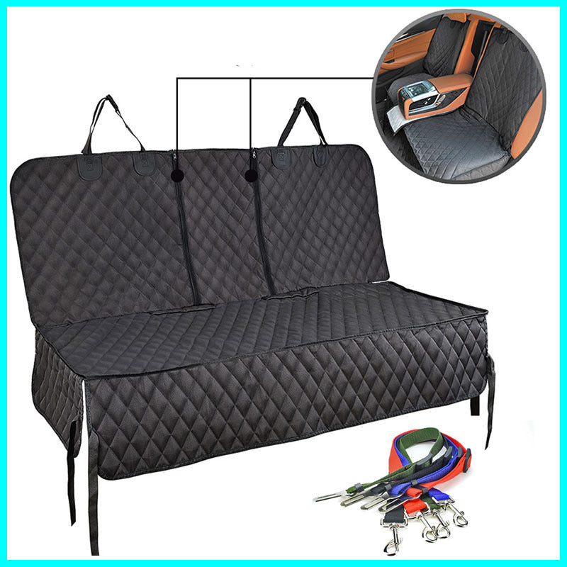 Praktische Rücksitzmatte – Glücklicher Hund, sauberes Auto