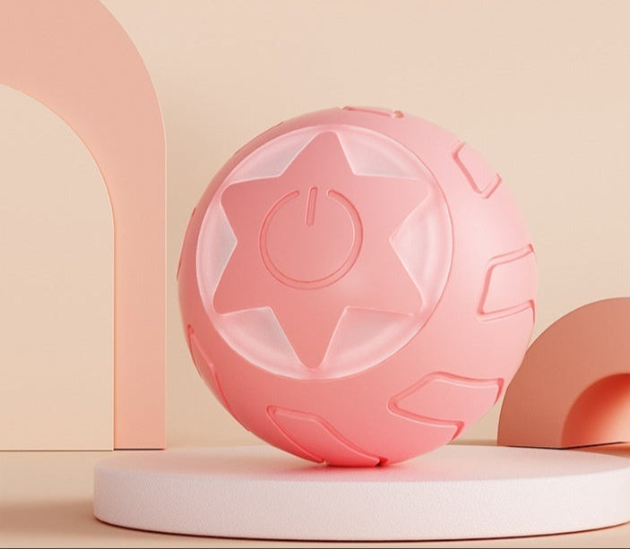 Katzen lieben es: Robuster Selbstrollball für aktive Stubentiger