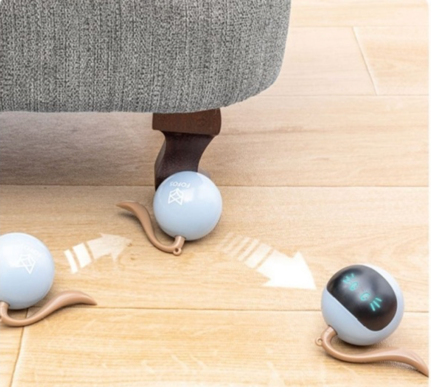 Automatisches Katzenspielzeug Ball – Bewegung und Freude garantiert