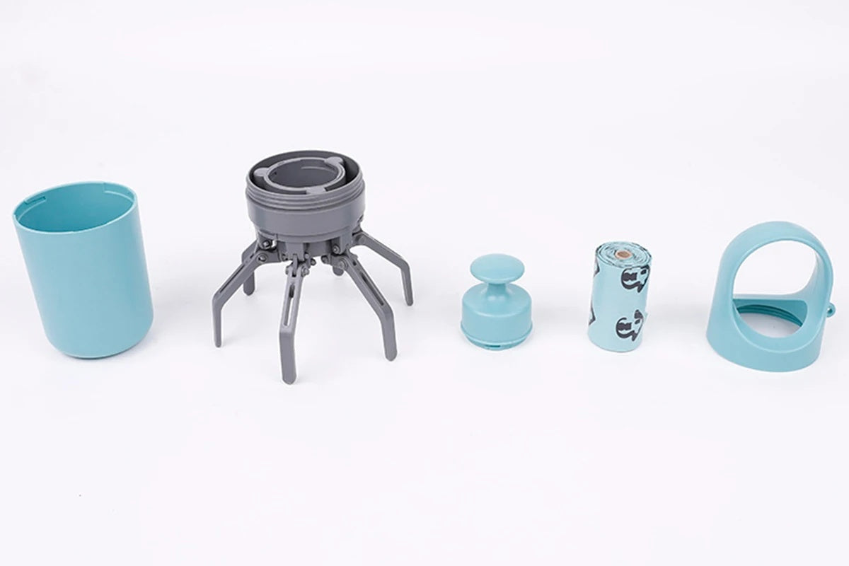 Praktische Kot-Schaufel mit Beutelspender – Hygiene leicht gemacht