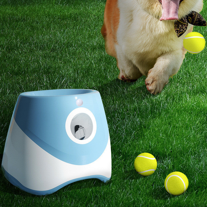 ndloser Spielspaß: Automatischer Ballwerfer für glückliche Hunde